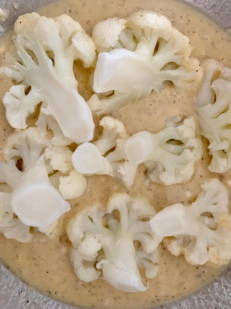 crispy fried cauliflower recipe steps