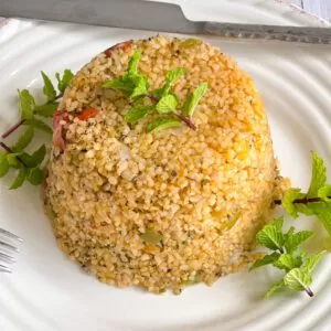 bulgur pilaf ready