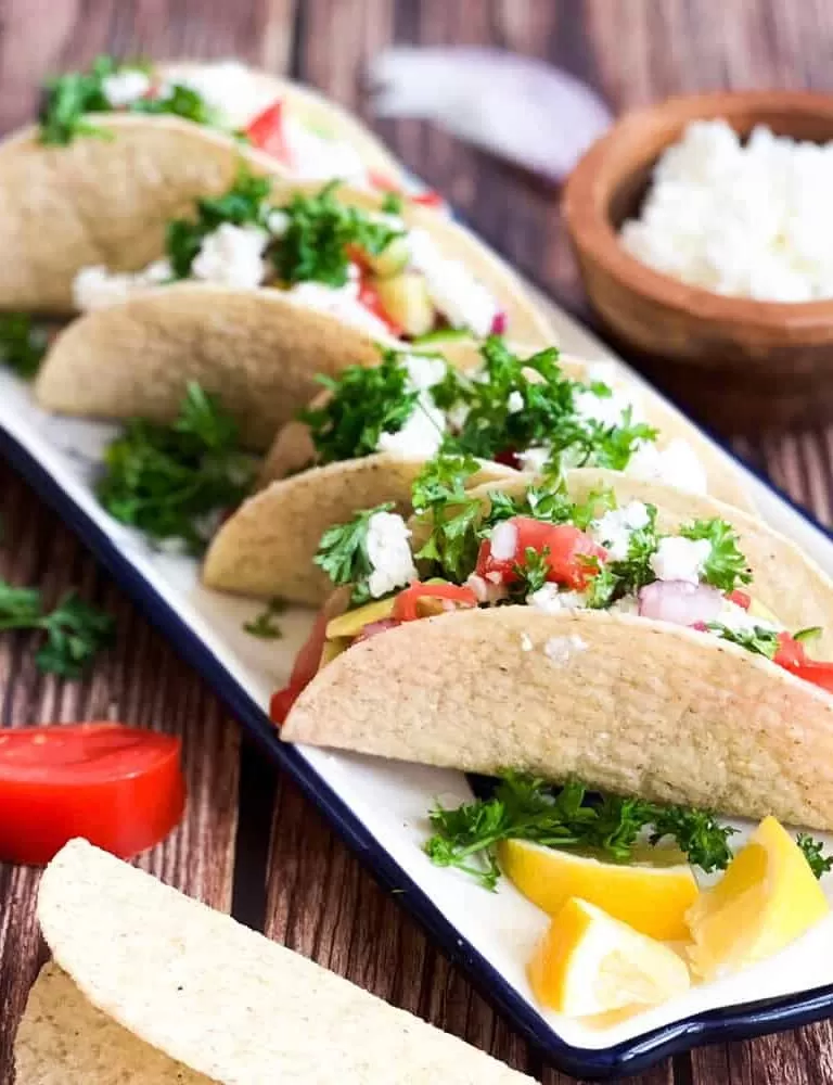 Mediterranean Taco- Classic Mediterranean Dishes