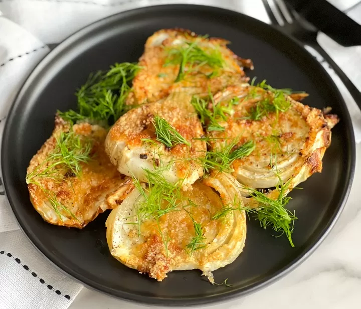 Oven Roasted Fennel with Parmesan