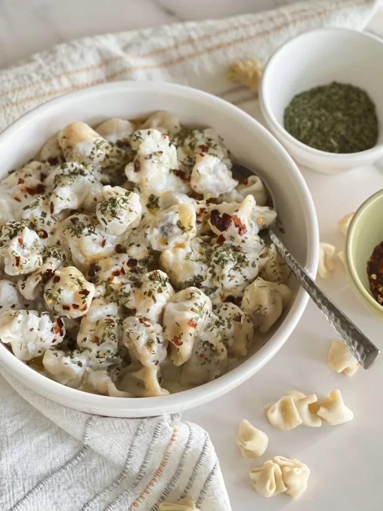 Traditional Turkish Dumplings( Manti)