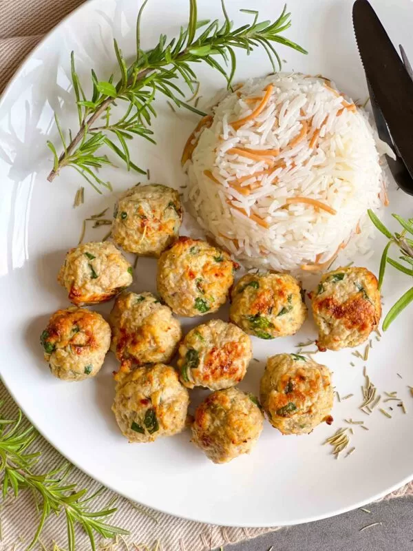 Baked Turkey Meatballs