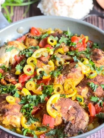 Moroccan Chicken Recipe featured